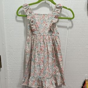 Laura Ashley Pink and Blue Floral Dress